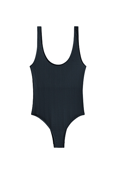 Купальник с U-образным вырезом