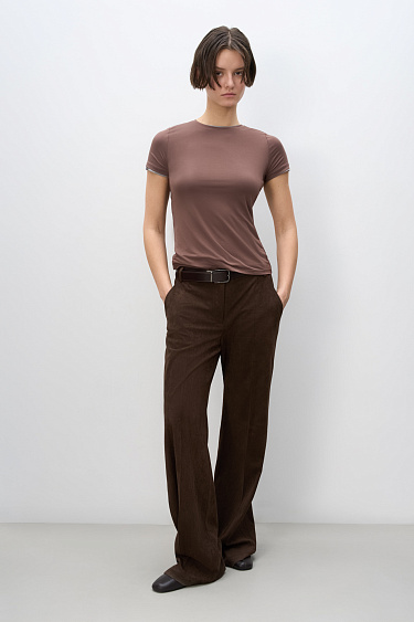 Футболка из модала по фигуре