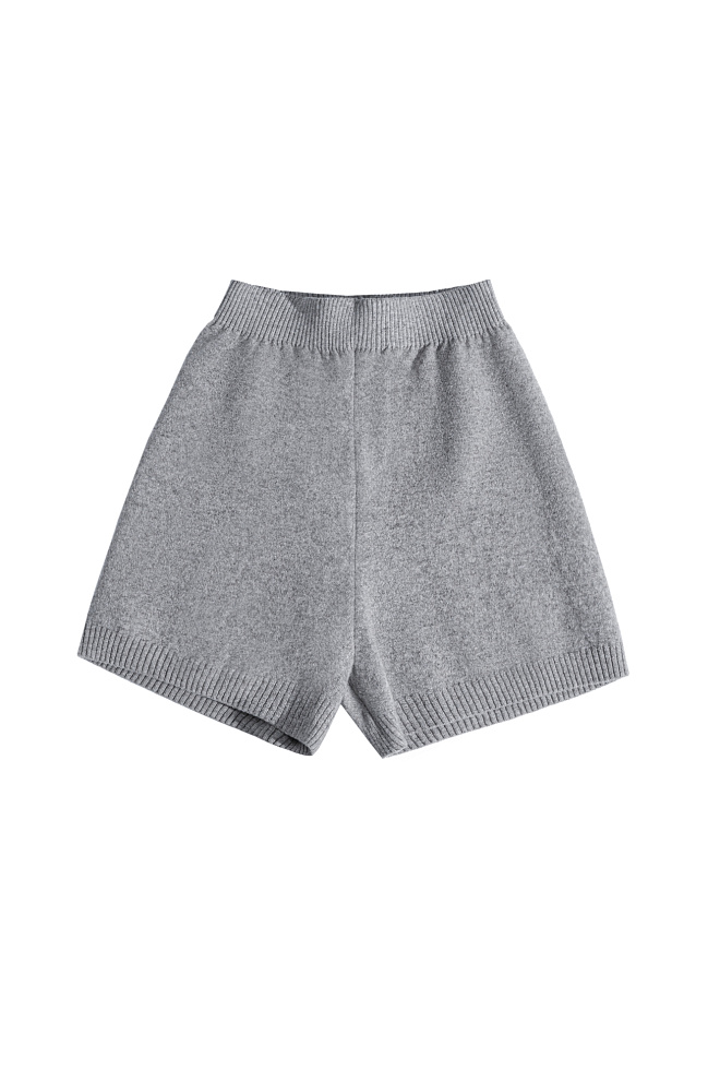 Шорты мини из шерсти и кашемира