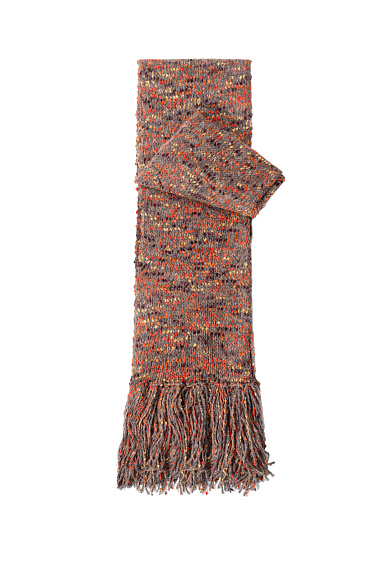 Шарф с шерстью альпака