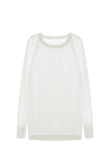 Полупрозрачный джемпер