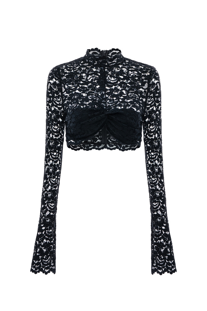 Топ из итальянского кружева
