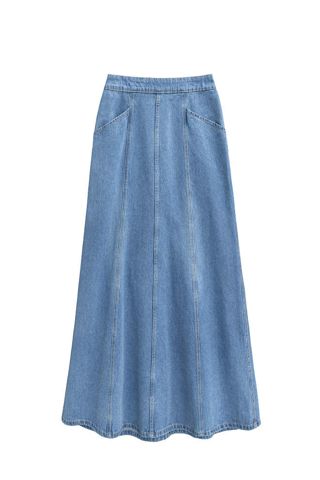 Юбка миди из 100% хлопка