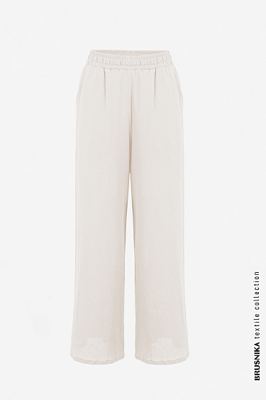 Прямые брюки из 100% хлопка