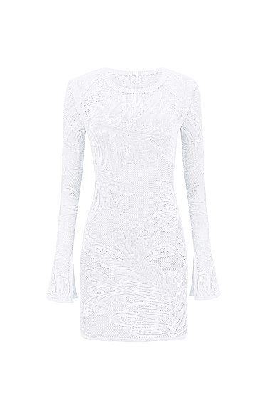 Трикотажное платье из органического хлопка