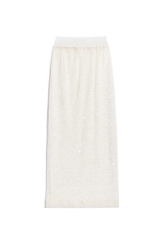 Ажурная юбка макси 