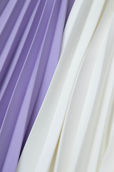 Плиссированная юбка на запах