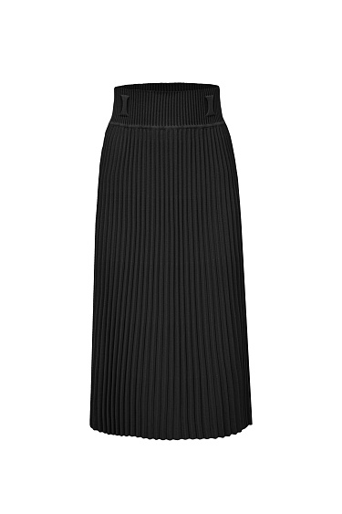 Трикотажная юбка плиссе 