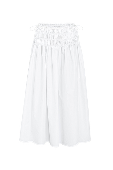 Юбка с эластичными сборками