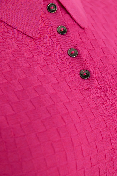 Трикотажная футболка-поло