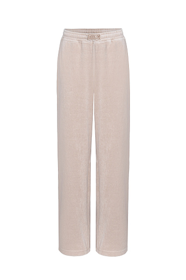 Брюки из махрового трикотажа