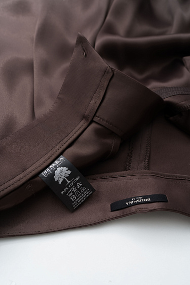 Атласные брюки 