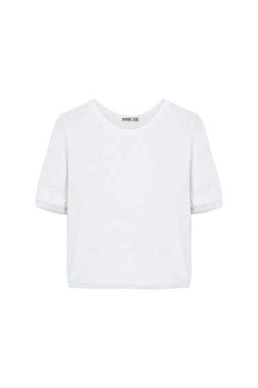 Футболка с сердечками