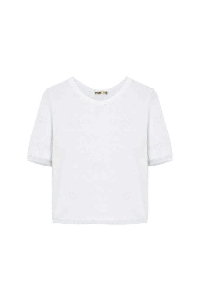 Футболка с сердечками