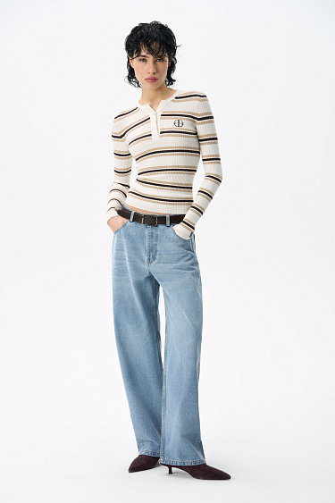 Лонгслив из вискозы