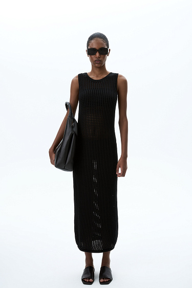 Ажурный сарафан из хлопка