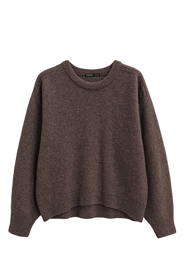 Джемпер из шерсти яка