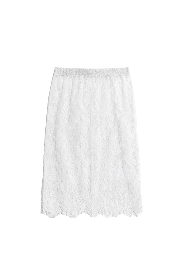 Кружевная юбка мини