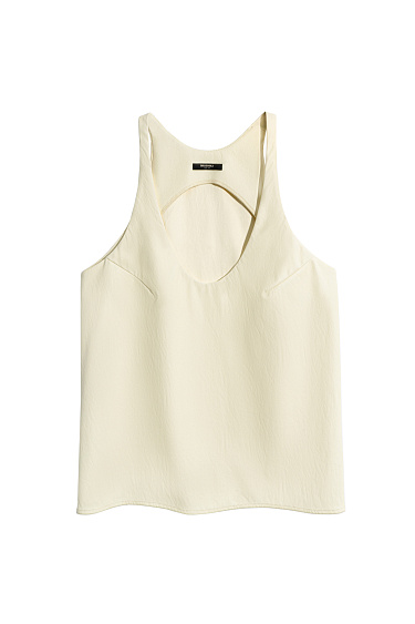 Топ из экокожи