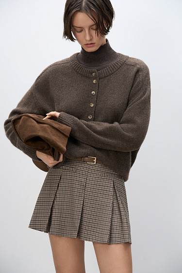 Джемпер из шерсти яка