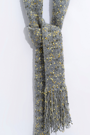 Шарф с шерстью альпака