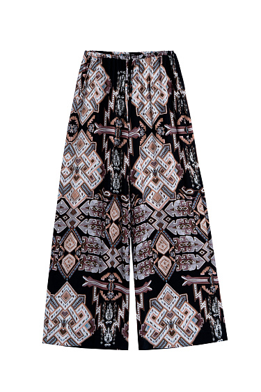 Комплект с этническим принтом из 100% вискозы