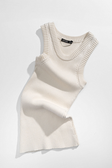 Трикотажный топ из хлопка