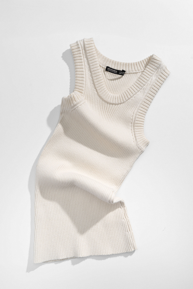 Трикотажный топ из хлопка