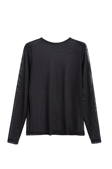 Полупрозрачный лонгслив