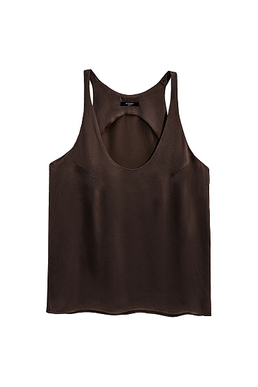 Майка из атласной вискозы