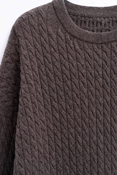 Джемпер из 100% шерсти мериноса экстрафайн