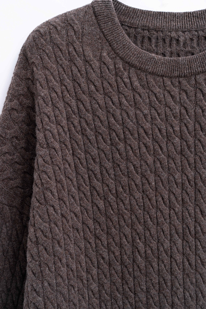 Джемпер из 100% шерсти мериноса экстрафайн