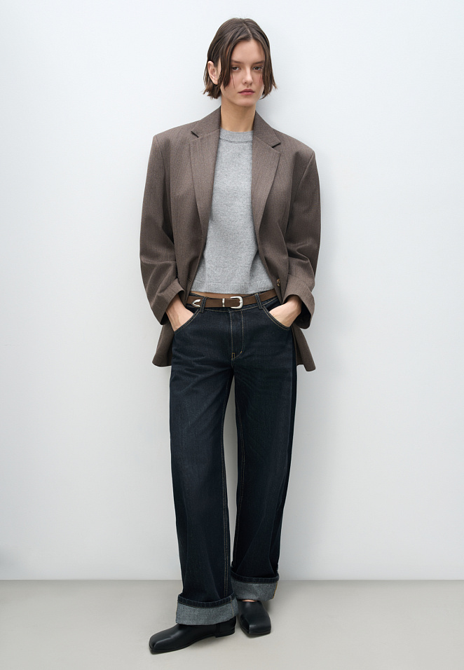 Классические джинсы из 100% хлопка