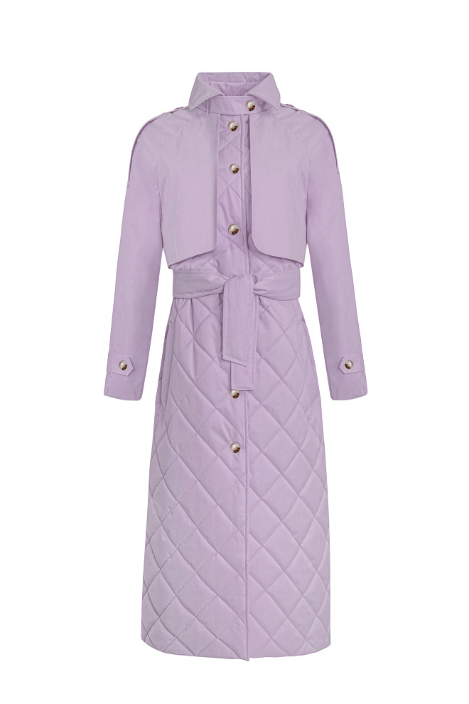 Стеганый плащ