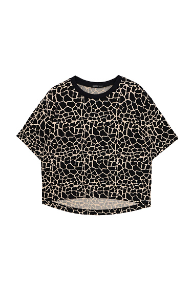 Футболка с анималистическим принтом