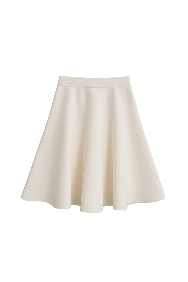 Трикотажная юбка мини