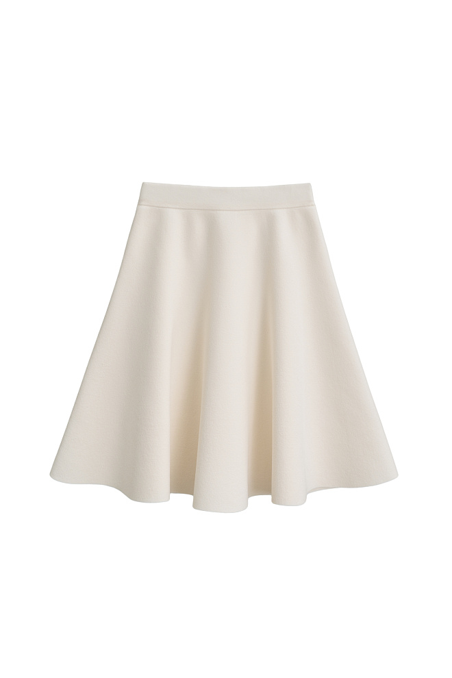 Трикотажная юбка мини