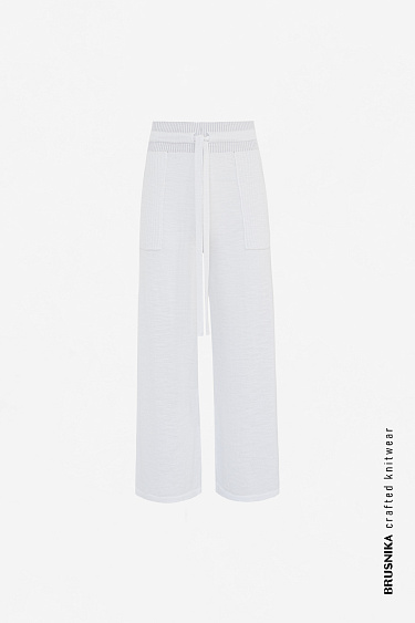 Прямые брюки из вискозы