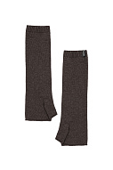 Трикотажные митенки из кашемира и шерсти, One size