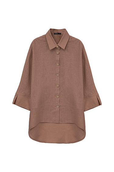 Рубашка с удлиненной спинкой