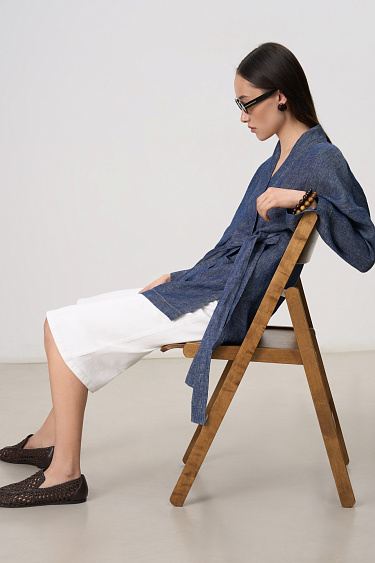 Кимоно из 100% льна