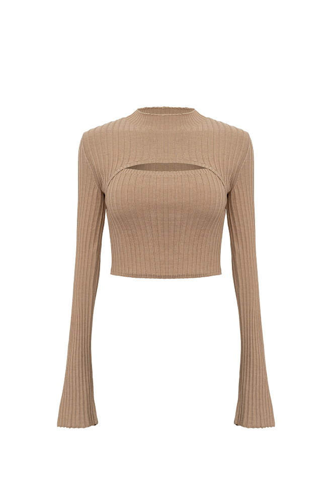 Топ из шерсти мериноса