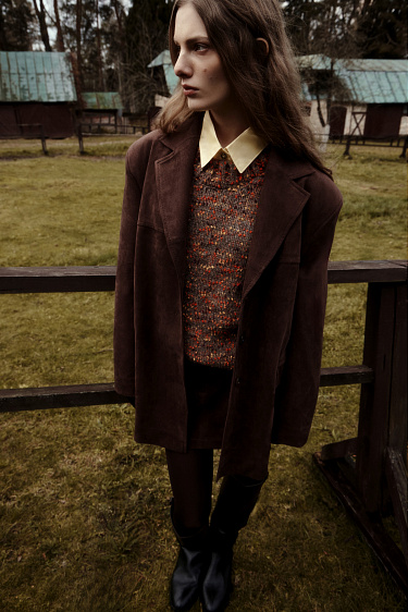 Рубашка из тонкого шелка