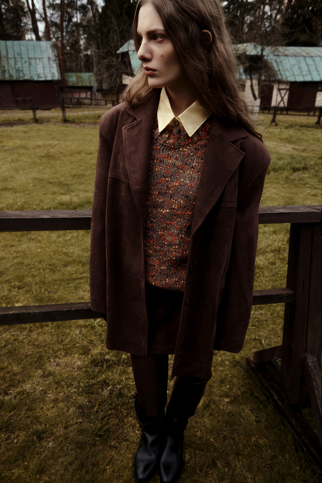 Рубашка из тонкого шелка