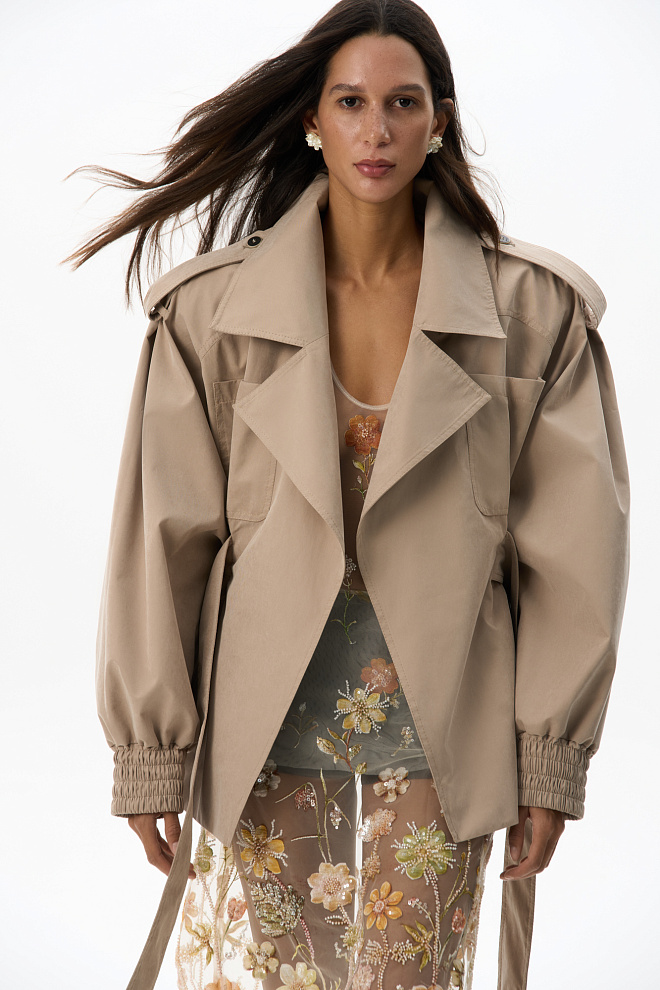 Объемный тренч