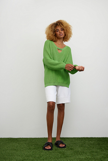 Трикотажные шорты из 100% хлопка