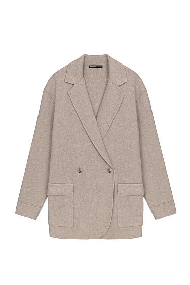 Трикотажный жакет с добавлением кашемира