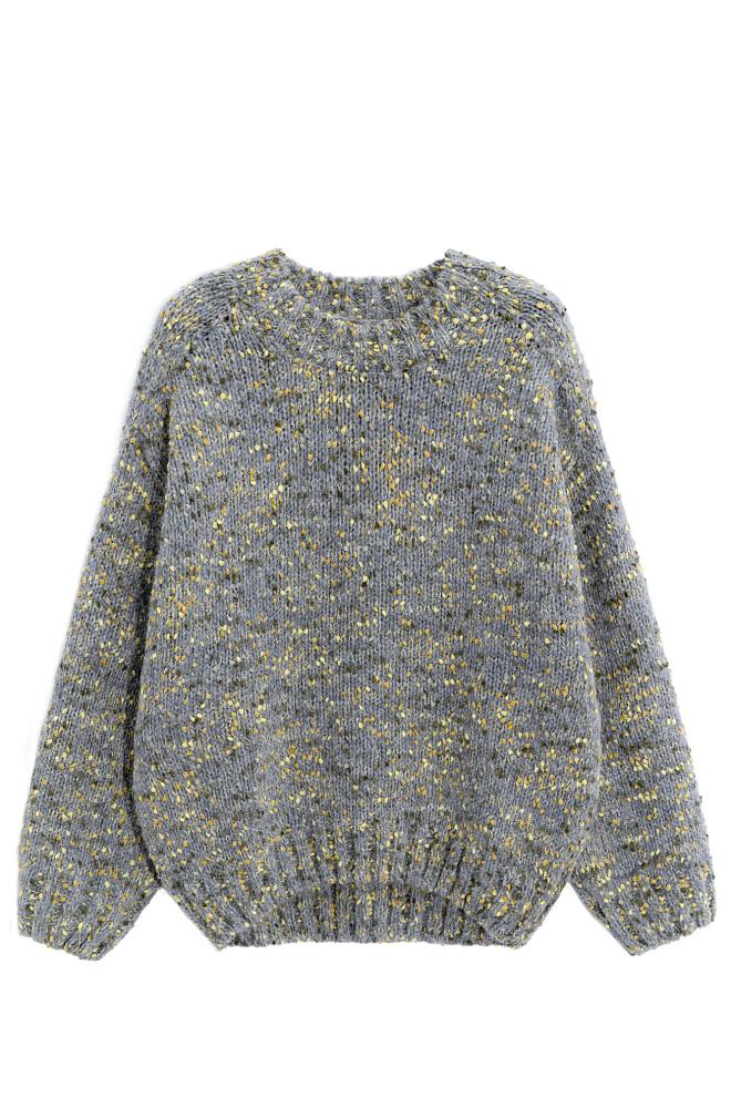 Буклированный джемпер из шерсти альпака