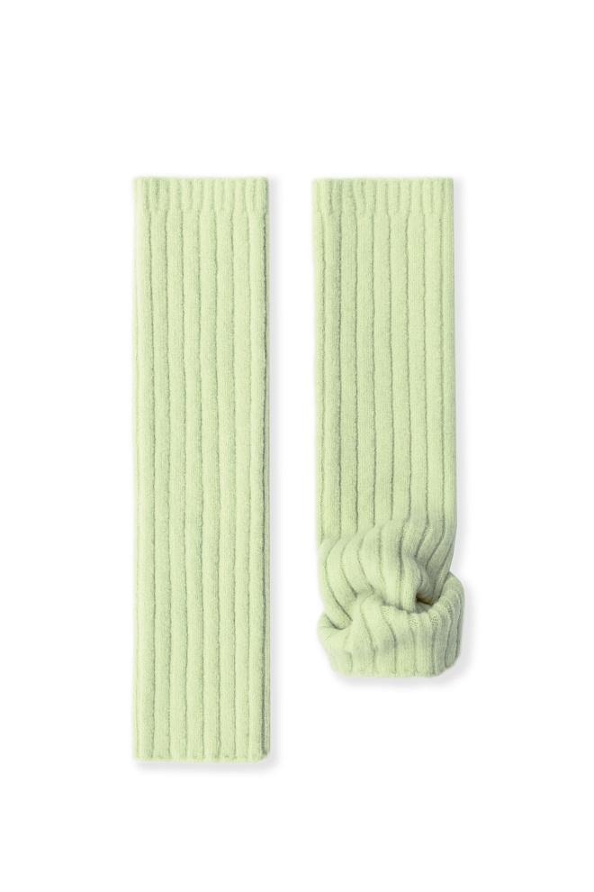 Трикотажные гетры из шерсти и мохера