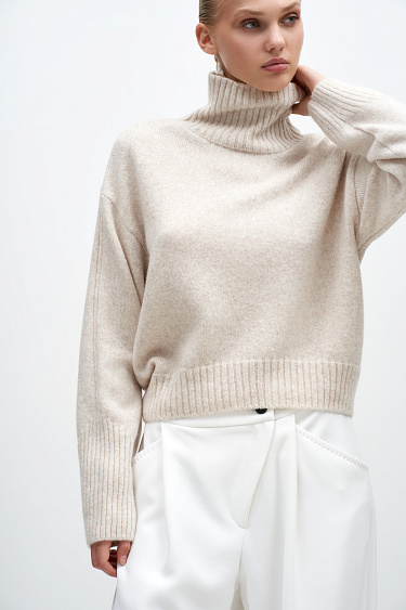 Джемпер из шерсти мериноса экстрафайн